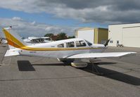 N9235C @ KAXN - Piper PA-28-181 Cherokee on the line. - by Kreg Anderson