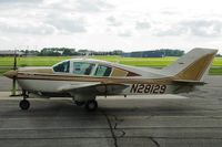 N28129 @ KAXN - Bellanca 17-30A Super Viking at the fuel pump.