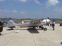 N3056B @ CMA - 1952 Cessna 195B BUSINESSLINER, Jacobs R755A 300 Hp - by Doug Robertson