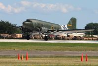 N74589 @ KOSH - Landing RWY 36 during Airventure 2011. - by Bob Simmermon