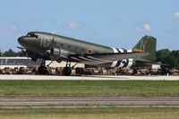 N74589 @ KOSH - Landing RWY 36 during Airventure 2011. - by Bob Simmermon