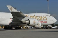 N408MC @ LOWW - Emirates Boeing 747-400 - by Dietmar Schreiber - VAP