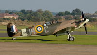 G-MKVB @ EGSU - 2. BM597 at The Duxford Air Show, September 2011.