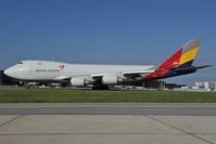 HL7419 @ LOWW - Asiana Boeing 747-400 - by Dietmar Schreiber - VAP