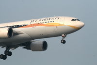 VT-JWH @ EBBR - Early arrival of flight 9W228 to RWY 02 - by Daniel Vanderauwera