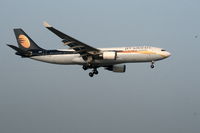 VT-JWH @ EBBR - Early arrival of flight 9W228 to RWY 02 - by Daniel Vanderauwera