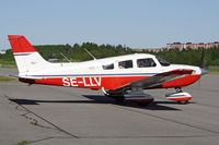 SE-LLV @ ESKB - Damaged in accident at Ljungbyhed on 23 June 2011.