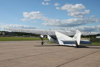 N8407 @ KIOW - Parked for unloading passengers - by Glenn E. Chatfield