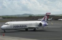 N486HA @ PHOG - Hawaiian Airlines Boeing 717-200