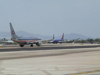 N858NN @ PHX - Taxi-ing out - by Eagar