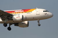 EC-KJC @ EBBR - Arrival of flight IB3206 to RWY 02 - by Daniel Vanderauwera