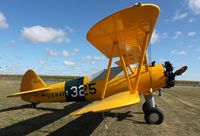 N3977A @ KGBG - Stearman - by Mark Pasqualino