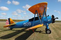 N4610V @ KGBG - Stearman - by Mark Pasqualino
