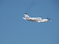 N420MA @ KUES - climbing out of KUES Wings over Waukesha Airshow 2011