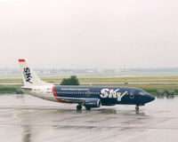 HA-LKR @ LHBP - Sky Europe - by Henk Geerlings