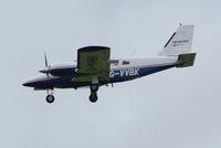 G-VVBK @ EGSH - Landing at Norwich. - by Graham Reeve