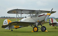 G-BURZ @ EGSU - SHOT AT DUXFORD ON A VERY DULL DAY - by Martin Browne