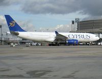 5B-DBT @ LFPG - Cyprus Airways' other flagship was seconds to dock at Zulu 4 when pictured