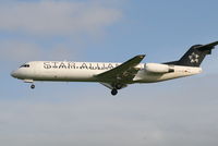 D-AFKB @ EBBR - Arrival of flight LX786 to RWY 25L - by Daniel Vanderauwera