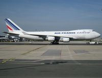 F-GIUA @ LFPG - Still then around with the livery at time of delivery, Uniform Alpha was being towed the long way from the maintenance area to the freight terminal