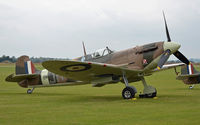 G-MKVB @ EGSU - SHOT ON A VERY DULL DAY AT DUXFORD - by Martin Browne