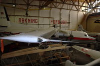 LN-SUF @ ENZV - Fokker Friendship in Braathens S.A.F.E. colour scheme in the air museum at Stavanger Sola, Norway. - by Henk van Capelle
