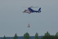 G-ISSV @ EGSH - On a training flight with under slung load. - by Graham Reeve