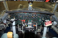 LN-KLK @ ENZV - Cockpit of the Convair 440 of the Norsk Metropolitan Klubb in the Aviation Museum at Sola airport near Stavanger in Norway. - by Henk van Capelle