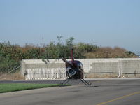 N694DC @ SZP - 2004 Robinson R22 BETA II, Lycoming O-360 derated to 131 Hp, landing - by Doug Robertson