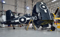 G-FGID @ EGSU - IN THE HANGAR AT DUXFORD - by Martin Browne