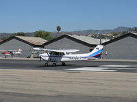 N918VT @ SZP - 1982 Cessna 172P SKYHAWK, Lycoming O-320-D2J 160 Hp, takeoff roll Rwy 22 - by Doug Robertson