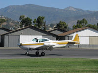 N765EK @ SZP - 1947 North American NAVION, Continental E225, many mods, landing roll Rwy 22 - by Doug Robertson