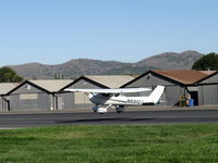 N6812G @ SZP - 1970 Cessna 150L, Continental O-200 100 Hp, takeoff Rwy 22 - by Doug Robertson