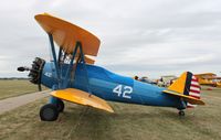 N75263 @ KGBG - Stearman - by Mark Pasqualino