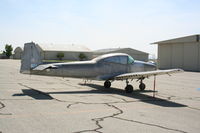 N91139 @ KCNO - Old Navion sitting at Chino - by Nick Taylor Photography
