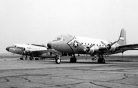 9147 @ EBAW - Late 1950's.United States Coast Guard. EC-54U Skymaster.c/n 27373. Original USAF serial 44-9147 C-54E Skymaster.Viking AVIAMEER OO-EEN SINJOOR. - by Robert Roggeman