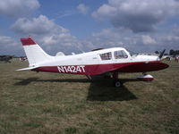 N1424T @ I74 - piper - by christian maurer