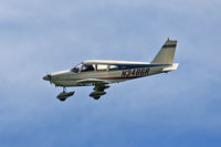 N3486R @ EEN - Left downwind and 45 at base, runway 02, Dillant-Hopkins Airport, Keene, NH - by Ron Yantiss