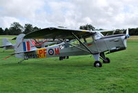 G-ARRX @ EGHP - Auster 6A marked as RAF serial VF512 at Popham Auster Fly-In - by moxy