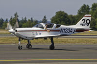 N123AJ @ PAE - At Paine Field - by David Schultz