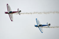G-ZWIP @ EGSU - DULL AND RAINY BUT A SUPERB DISPLAY!