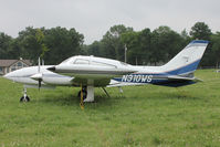 N310WS @ OSH - Aircraft in the camping areas at 2011 Oshkosh - by Terry Fletcher