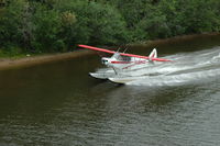 N1324A - Chena River, Fairbanks, AK - by Andreas Spiess