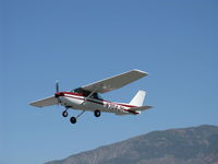 N704JH @ SZP - 1976 Cessna 150M, Continental O-200 100 Hp, takeoff climb Rwy 22 - by Doug Robertson