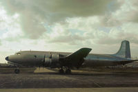 AN-BFM @ MIA - DC-6B of LANICA as seen at Miami in November 1979. - by Peter Nicholson
