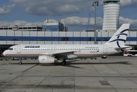 SX-DVY @ LOWW - Aegean Airbus 320 - by Dietmar Schreiber - VAP