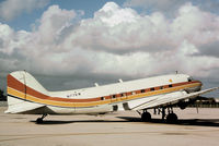 N77KW @ MIA - C-47A of Air Sunshine as seen at Miami in November 1979. - by Peter Nicholson