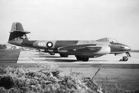 485 @ WUNSTORF - RDAF Meteor F.8 at RAF Wunstorf for refuelling and pre-flight inspections in October 1951 - by Dan W Lewis