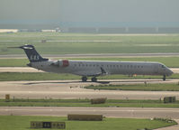 OY-KFI @ EHAM - Taxi to the runway of  Schiphol Airport - by Willem Goebel