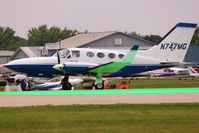 N747MG @ OSH - At 2011 Oshkosh - by Terry Fletcher